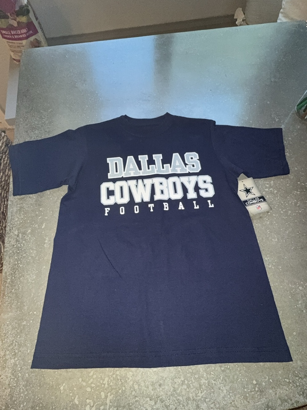 NFL Dallas Cowboys Navy Blue Kids Football Tee